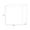 Keter Stilo Basso Garten-Außenschrank mit verstellbarem Regal Katalog
