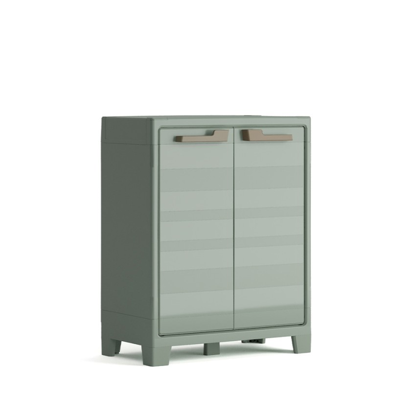 Keter Planet Outdoor Niedriger Gartenschrank mit 2 Einlegeböden Aktion Keter Planet Outdoor Niedriger Gartenschrank mit 2 Einlegeböden Aktion