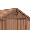 Gartenhaus Holzoptik aus PVC-Harz 125x184x205cm Darwin 4x6 Keter Auswahl