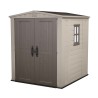 Gartenhaus aus Harz mit Regalen 178x195,5x208cm Factor 6x6 Keter K209872 Verkauf