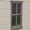 Gartenhaus aus Harz mit Regalen 178x195,5x208cm Factor 6x6 Keter K209872 Angebot