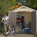 Gartenhaus mit Regalen 256,5x182x243cm Factor 8x6 Keter K209871 Katalog
