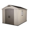 Gartenhaus aus Kunststoff mit Regalen 256,4x331,5x243cm Factor 8x11 Keter K209876 Verkauf