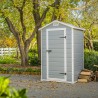 Gartenhaus aus PVC-Resin mit Boden 129x103x196cm Manor 4x3 Keter Angebot