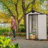 Gartenhaus aus PVC-Resin mit Boden 129x103x196cm Manor 4x3 Keter 