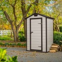 Gartenhaus aus PVC-Resin mit Boden 129x103x196cm Manor 4x3 Keter Sales