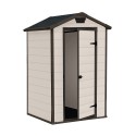 Gartenhaus aus PVC-Resin mit Boden 129x103x196cm Manor 4x3 Keter Lagerbestand
