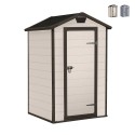 Gartenhaus aus PVC-Resin mit Boden 129x103x196cm Manor 4x3 Keter Verkauf