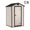 Gartenhaus aus PVC-Resin mit Boden 129x103x196cm Manor 4x3 Keter Verkauf