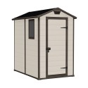 Gartenhaus Schuppen aus PVC-Resin 130x192x198cm Manor 4x6 Keter Rabatte