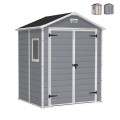 Gartenhaus 185x152x226 cm aus PVC-Harz Manor 6x5 Keter Aktion