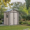 Gartenhaus 185x152x226 cm aus PVC-Harz Manor 6x5 Keter Sales