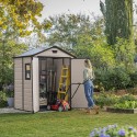 Gartenhaus 185x152x226 cm aus PVC-Harz Manor 6x5 Keter Kauf