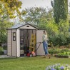 Gartenhaus 185x152x226 cm aus PVC-Harz Manor 6x5 Keter Kauf