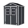Keter Gartenhaus aus PVC-Resin mit Fenstern 185x152x226cm Manor 6x5 Rabatte