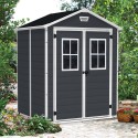 Keter Gartenhaus aus PVC-Resin mit Fenstern 185x152x226cm Manor 6x5 Auswahl