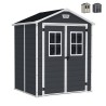 Keter Gartenhaus aus PVC-Resin mit Fenstern 185x152x226cm Manor 6x5 Aktion