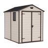 Großes Gartenhaus aus PVC-Harz 185,8x236,8x227cm Manor 6x8 Keter Modell