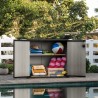 Keter Patio Store K232781 Gartenschrank aus Harz für Werkzeugaufbewahrung im Außenbereich Rabatte