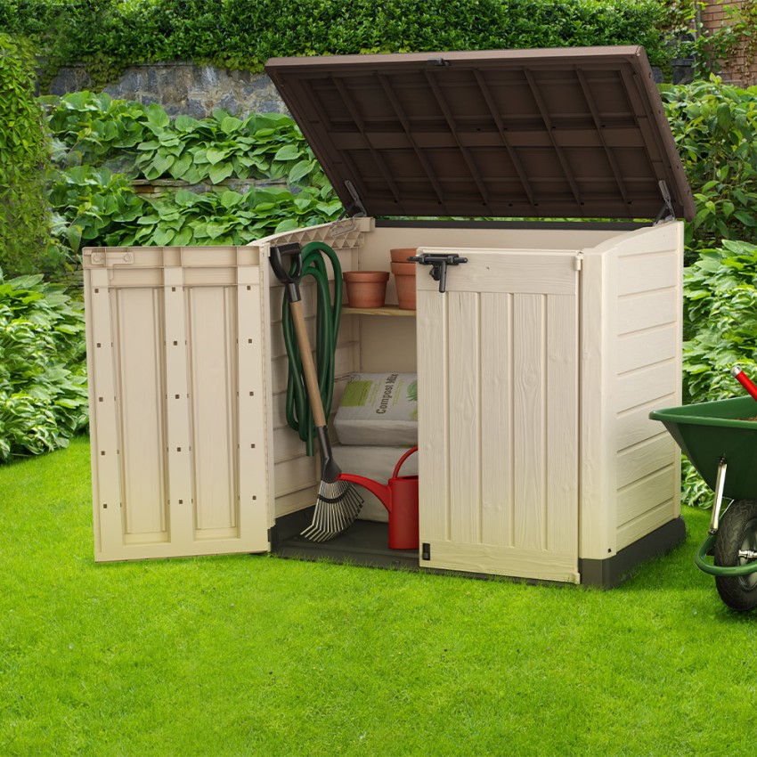 Gartenbox Geräteschuppen Store It Out Max Keter K217161 Aktion Gartenbox Geräteschuppen Store It Out Max Keter K217161 Aktion