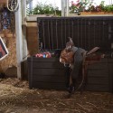 Multifunktionale Aufbewahrungsbox für den Außenbereich aus Harz für Gartenwerkzeuge Brightwood Keter Eigenschaften