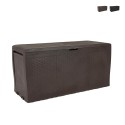 Gartenbox aus Rattan mit Rollen, Samoa Keter Aktion