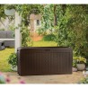 Gartenbox aus Rattan mit Rollen, Samoa Keter Angebot