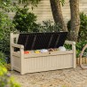 Keter Eden Gartenbank mit Stauraum für den Außenbereich Angebot