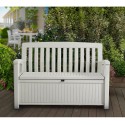 Keter Gartenbank mit Stauraum und Außenbox Patio Modell