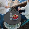 Keter Cool Bar Beistelltisch mit herausnehmbaren Kühlfach und Hebeplatte Maße