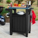 BBQ-Aufbewahrungswagen mit Edelstahlplatte Unity Keter K253041 Katalog