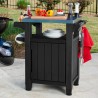 BBQ-Aufbewahrungswagen mit Edelstahlplatte Unity Keter K253041 Katalog