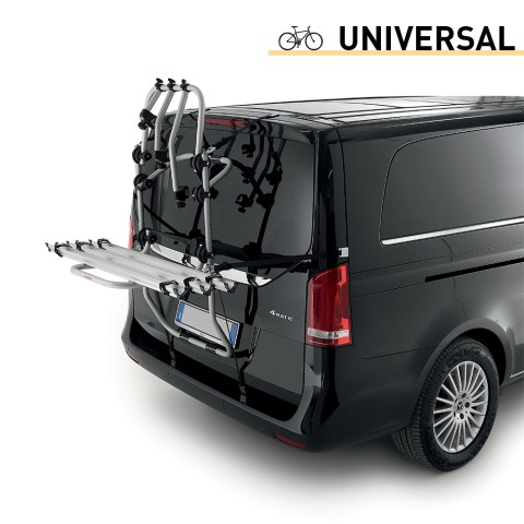 Universeller Heckklappen-Fahrradträger für 3 Fahrräder Bici Ok 3 Van Aktion