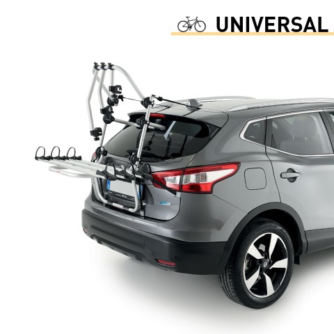 Universal-Fahrradträger für 3 Fahrräder Heckklappe Bici Ok Mtb 90 Aktion