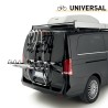 Universal Fahrradträger Heckklappe für 3 Fahrräder Bici Ok Mtb Van Aktion