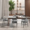 Designstuhl für Esszimmer, Restaurant, Außenbereich, Bar, Garten, Küche Queen Rabatte