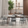 Modernes Design Stuhl Esszimmer Restaurant im Freien Bar Garten Küche Königin Rabatte