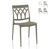 Designstuhl für Esszimmer, Restaurant, Außenbereich, Bar, Garten, Küche Queen Aktion