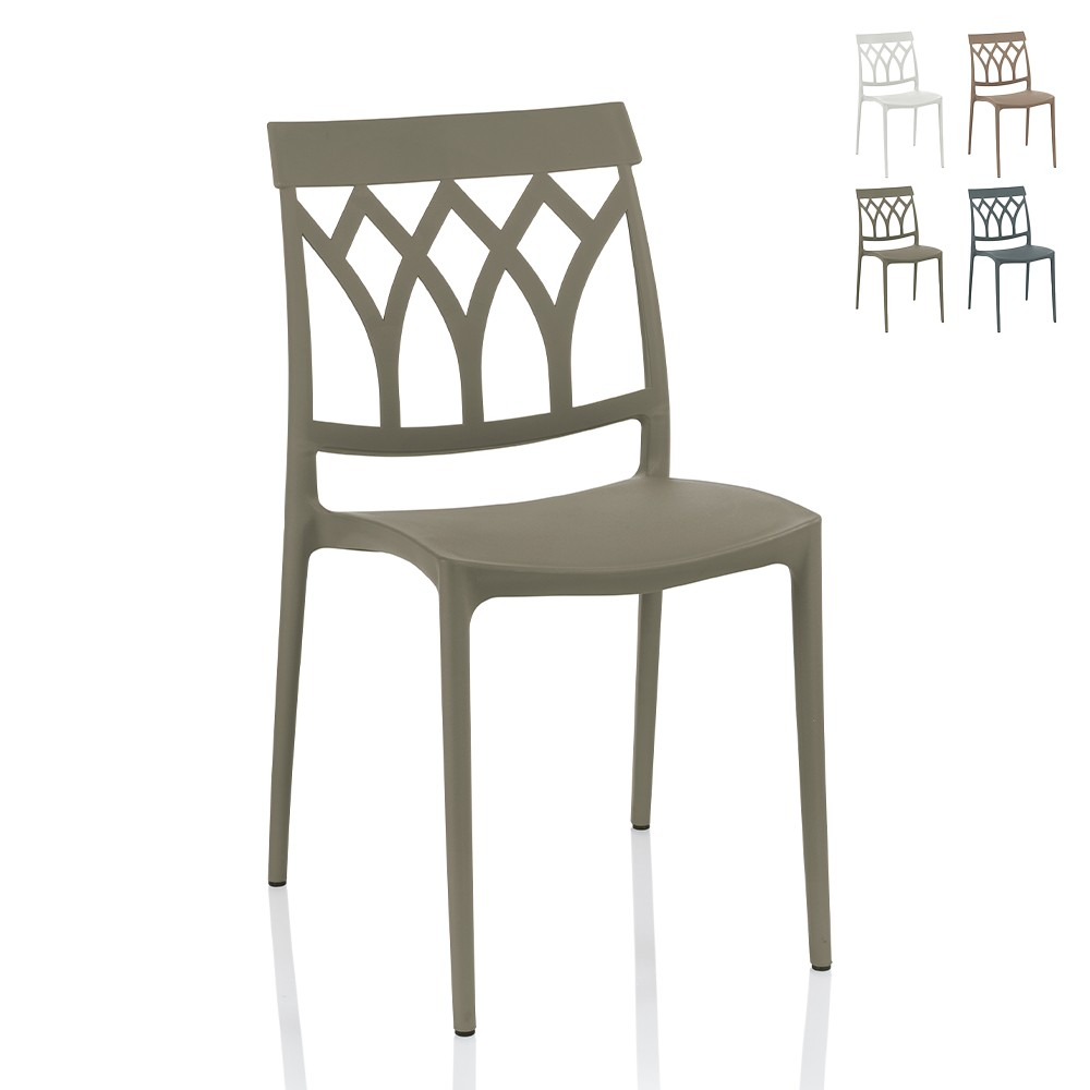 Designstuhl für Esszimmer, Restaurant, Außenbereich, Bar, Garten, Küche Queen