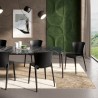 Moderner stapelbarer Designstuhl für Restaurant, Küche, Esszimmer, Außenbereich Jumbo Rabatte