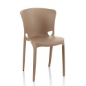 Moderner stapelbarer Designstuhl für Restaurant, Küche, Esszimmer, Außenbereich Jumbo Eigenschaften