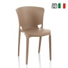 Moderner stapelbarer Designstuhl für Restaurant, Küche, Esszimmer, Außenbereich Jumbo Katalog