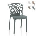 Moderne Stapelstuhl Arko für Esszimmer, Küche, Außenbereich, Restaurant, Garten Aktion