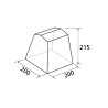 Camping-Küchenzelt mit 3 Fenstern 200x150 Vida NG Brunner Lagerbestand