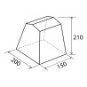 Cucinotto Zelt Camping-Abstellraum 150x200 Coriander I Brunner Lagerbestand