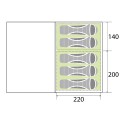 Großes Familienzelt für 5 Personen 360x490 Kalinda 5 Brunner Katalog