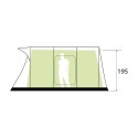 Aufblasbares Campingzelt 380x540 Paraiso 5/6 Personen Brunner Modell