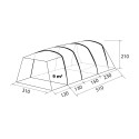 Aufblasbares Familienzelt 310x510 für 4 Personen Pure 4 Brunner Eigenschaften
