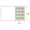 Aufblasbares Familienzelt 310x510 für 4 Personen Pure 4 Brunner Modell
