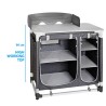 Mobile Campingküche mit 2 Fächern Azabache CT Square Brunner Verkauf